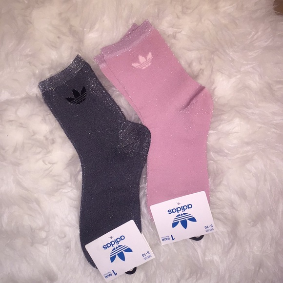 2 for $16 Adidas Sparkly Socks 😍 - Picture 4 of 5